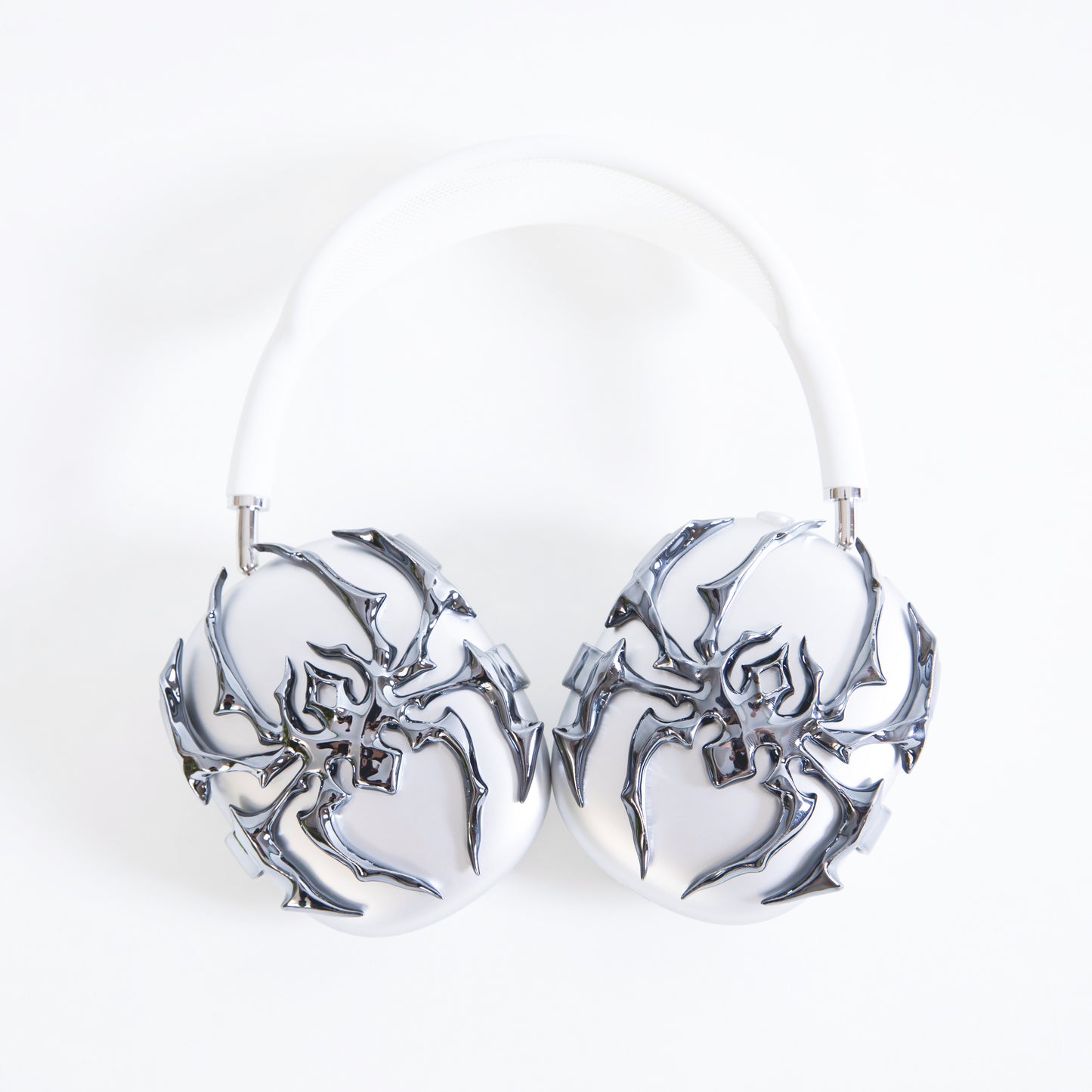 AirPods Max,Gothic, girlfriend, Gift for him, Gift for her, cyberpunk, Christmas, boyfriend, Apple headphones case, anniversary, Airpods Max case, Airpod Max cover, Airpod Max accessaries, Airpod Max, chrome spider, futuristic, headphone accessories, headphone attachments