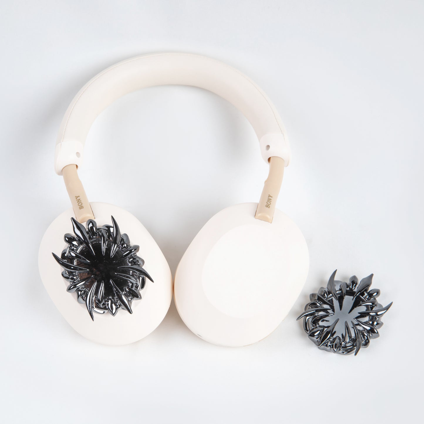 Sony XM5 attachments, Sony XM5 aesthetic, Sony XM5 accessories, sci-fi, Gothic, girlfriend, Gift for him, Gift for her, futuristic, cyberpunk, boyfriend, sonyheadphones, sonywh1000xm5, Sonywh1000xm4, headphone accessories, headphone attachments, throne, 3d printed