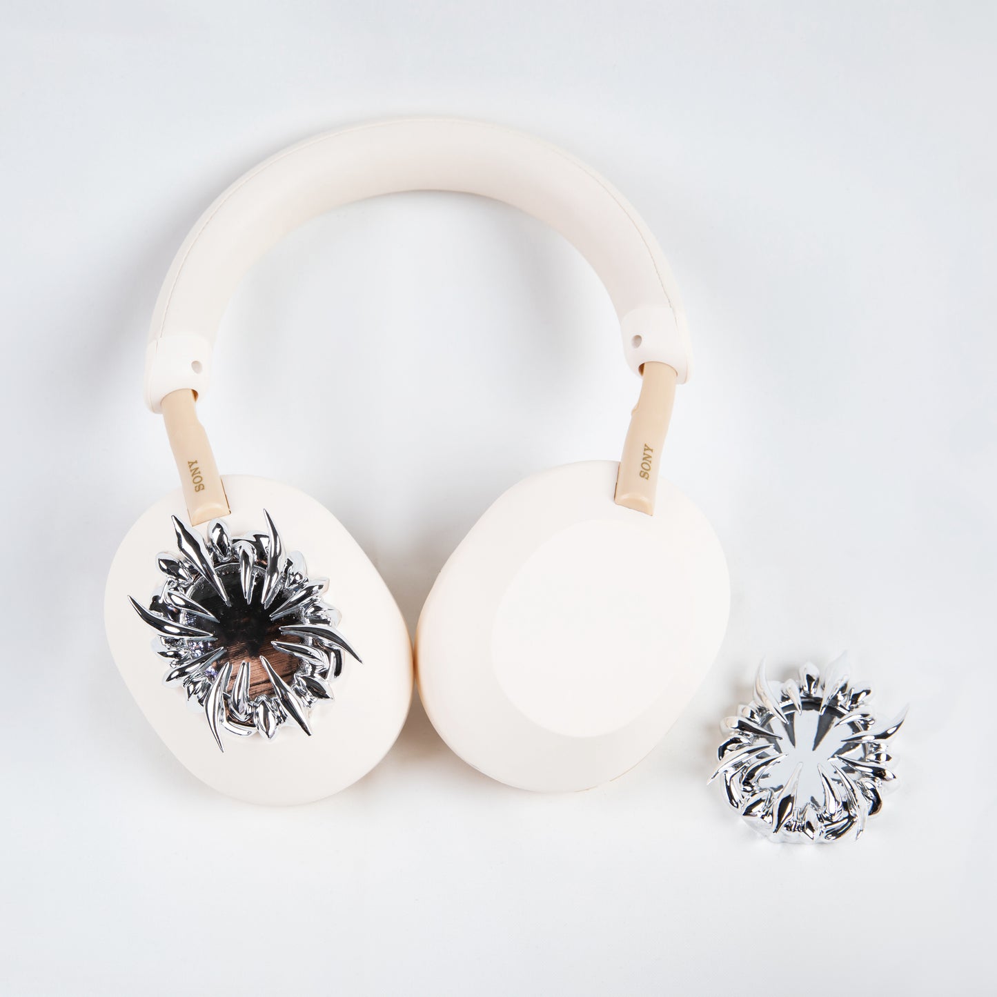 Sony XM5 attachments, Sony XM5 aesthetic, Sony XM5 accessories, sci-fi, Gothic, girlfriend, Gift for him, Gift for her, futuristic, cyberpunk, boyfriend, sonyheadphones, sonywh1000xm5, Sonywh1000xm4, headphone accessories, headphone attachments, throne, 3d printed