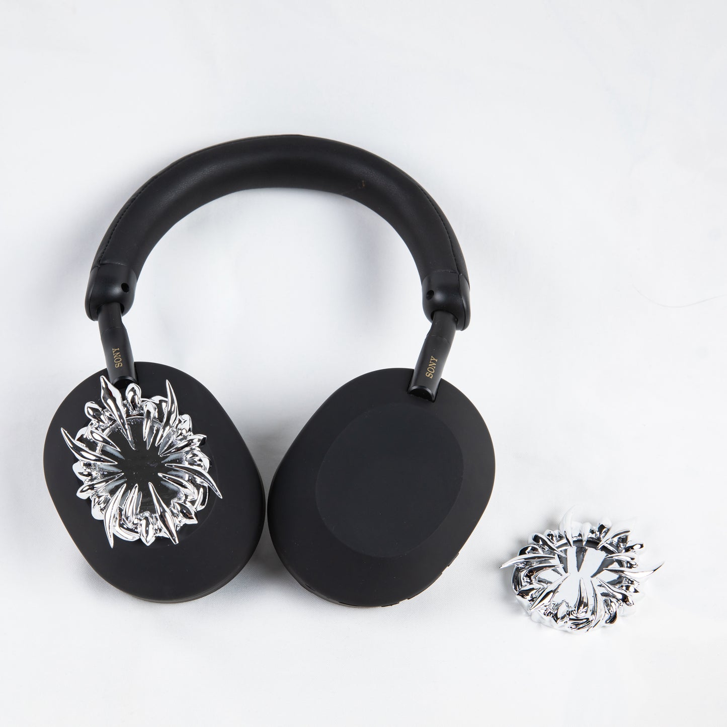 Sony XM5 attachments, Sony XM5 aesthetic, Sony XM5 accessories, sci-fi, Gothic, girlfriend, Gift for him, Gift for her, futuristic, cyberpunk, boyfriend, sonyheadphones, sonywh1000xm5, Sonywh1000xm4, headphone accessories, headphone attachments, throne, 3d printed