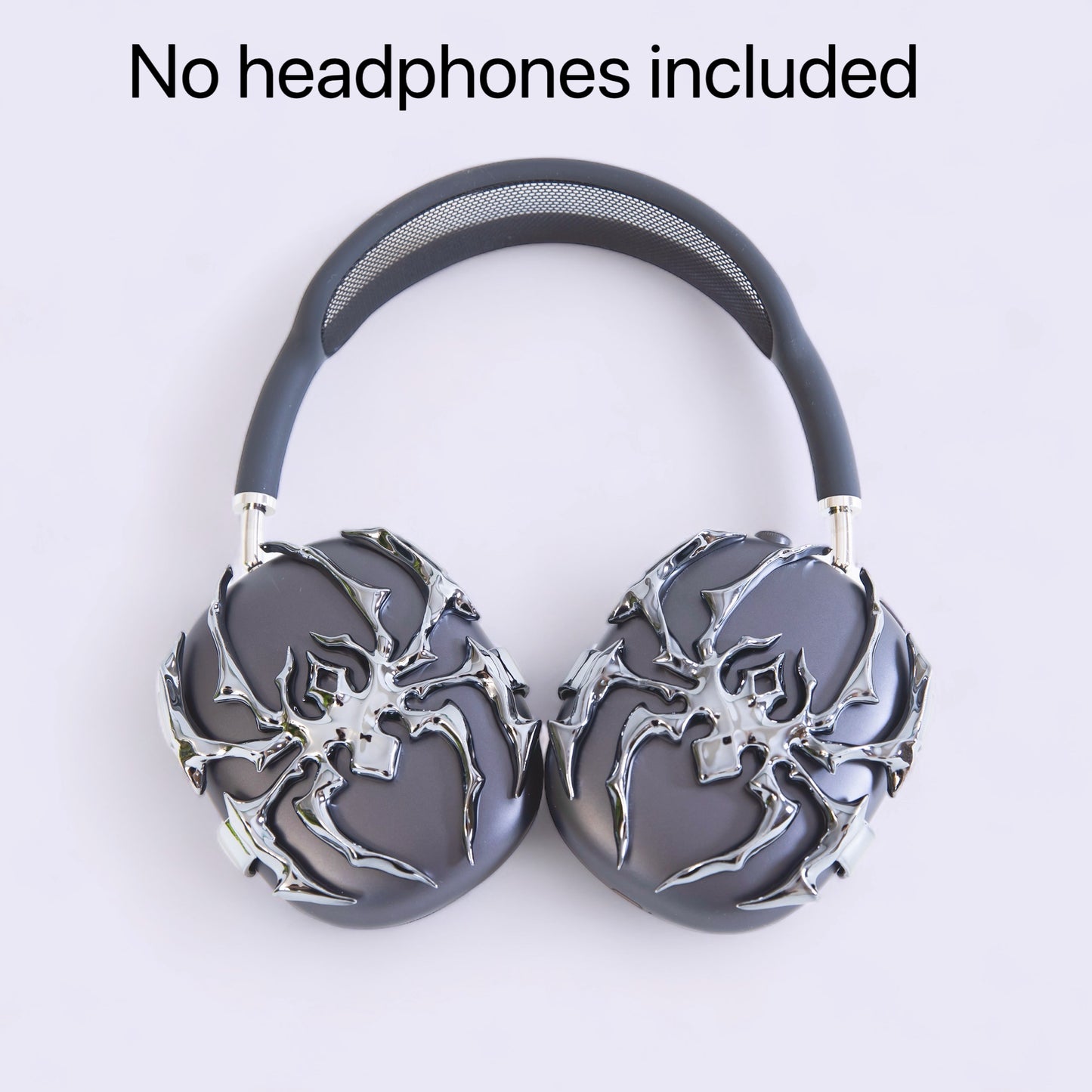 AirPods Max,Gothic, girlfriend, Gift for him, Gift for her, cyberpunk, Christmas, boyfriend, Apple headphones case, anniversary, Airpods Max case, Airpod Max cover, Airpod Max accessaries, Airpod Max, chrome spider, futuristic, headphone accessories, headphone attachments