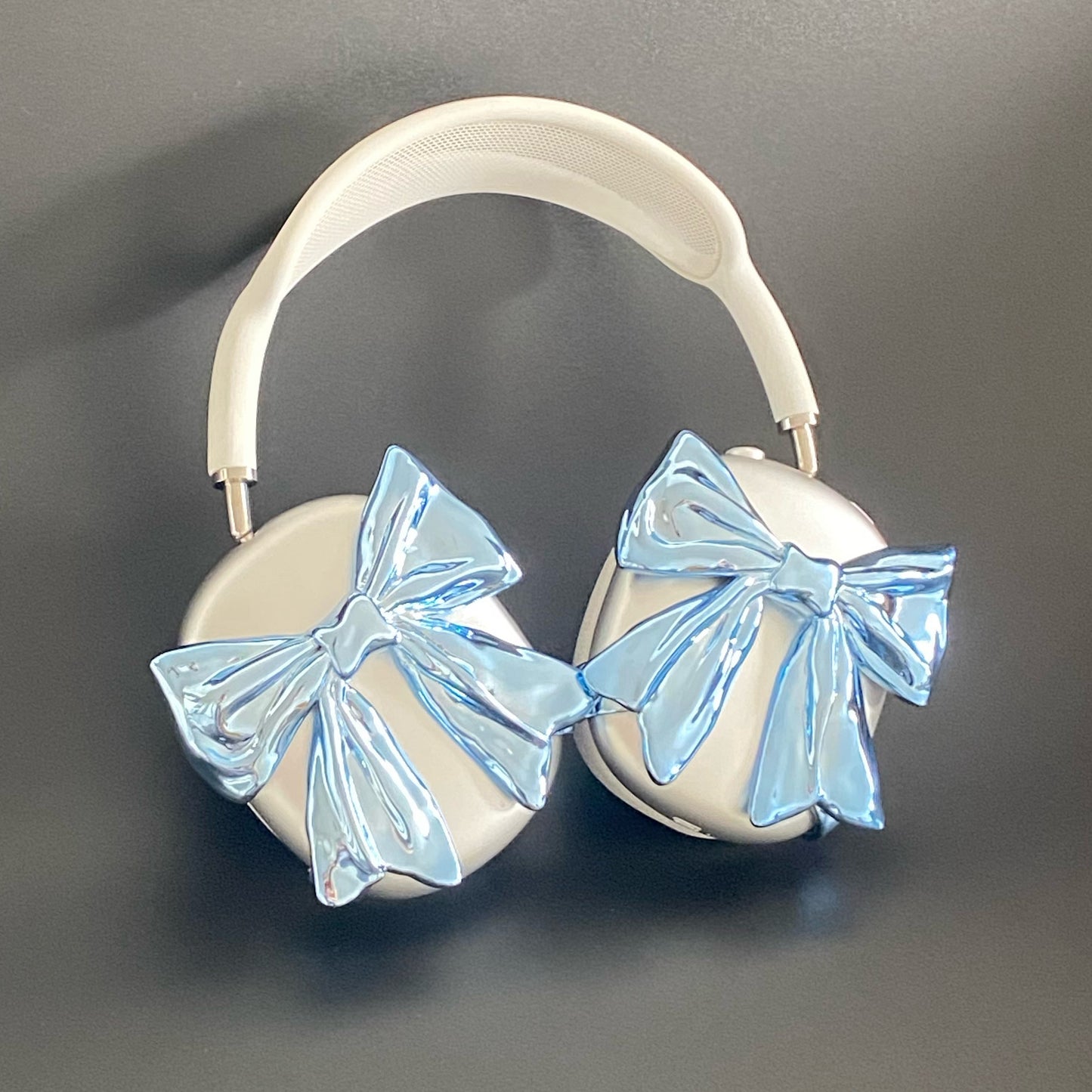 Blue Bow AirPods Max