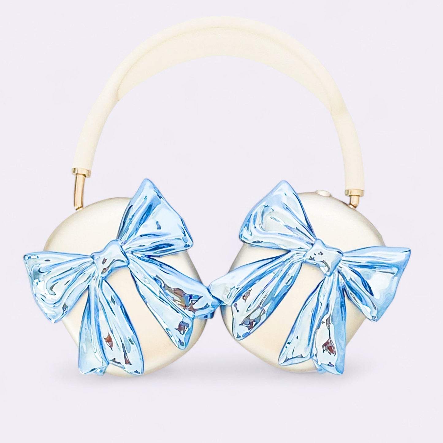 Blue Bow AirPods Max