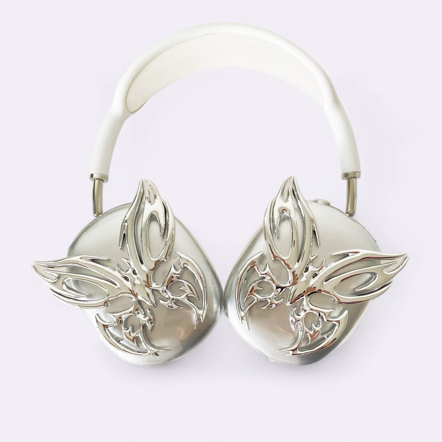 Silver Butterfly AirPods Max