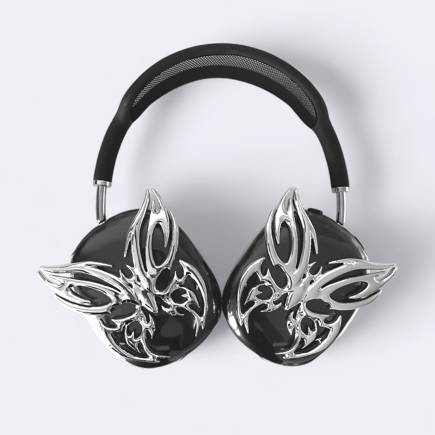 Silver Butterfly AirPods Max