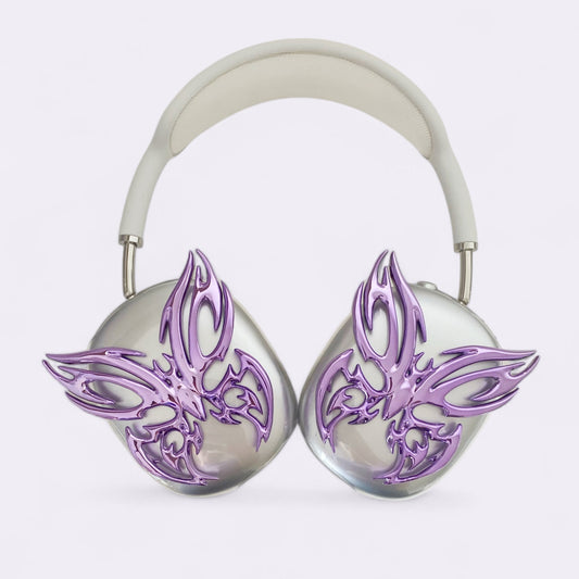 Purple Butterfly AirPods Max