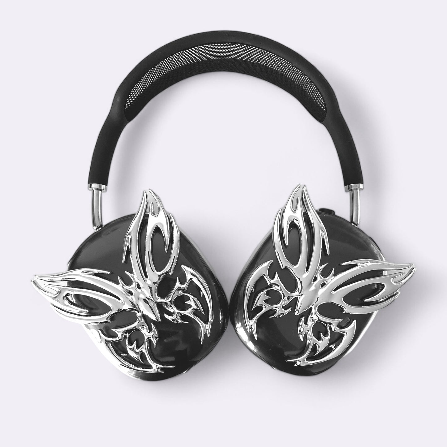 Silver Butterfly AirPods Max